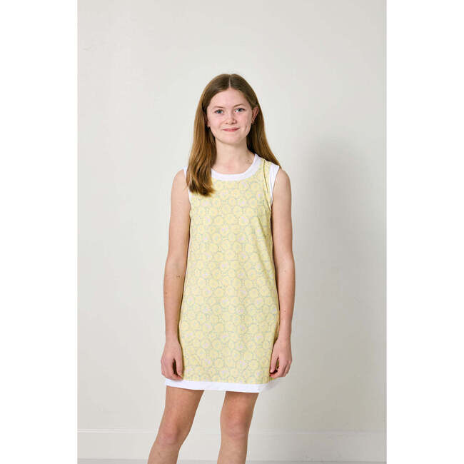 Girls Lemon Love Dress, Lemon - Dresses - 5