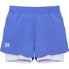 Boys Running Short, Sky Blue - Shorts - 1 - thumbnail