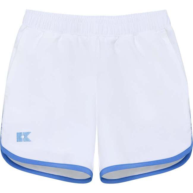 Boys Retro Super Short Unlined, White