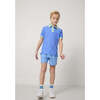 Boys Super Short Lined, Sky Blue Baseline - Shorts - 5
