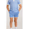 Boys Retro Super Short Unlined, Sky Blue - Shorts - 2