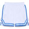 Boys Retro Mesh Short, White - Shorts - 1 - thumbnail