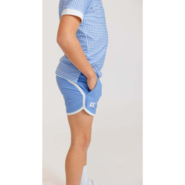 Boys Retro Super Short Unlined, Sky Blue - Shorts - 4