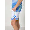 Boys Retro Mesh Short, White - Shorts - 3