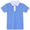 Boys Polo Shirt, Sky Blue Baseline - Polo Shirts - 1 - thumbnail