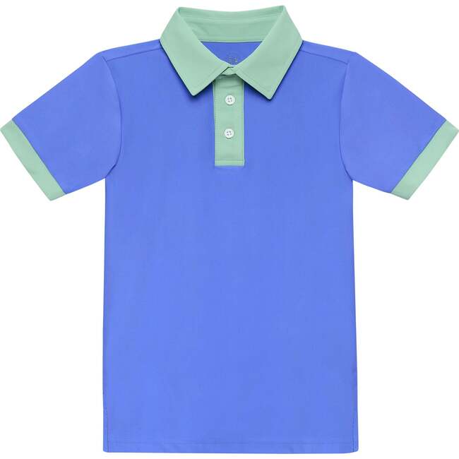 Boys Polo Shirt, Sky Blue