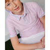 Boys Polo Shirt, Lavender Blossom - Polo Shirts - 3