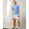 Boys Polo Shirt, Sky Blue Baseline - Polo Shirts - 3