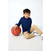 Boys Half Zip, Navy - Sweatshirts - 3