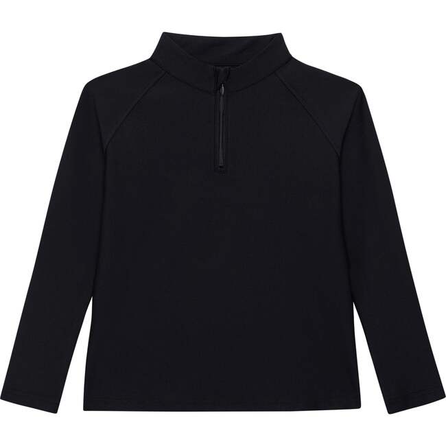 Boys Half Zip, Black
