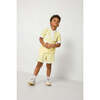 Boys Retro Super Short Unlined, Lemon - Shorts - 5