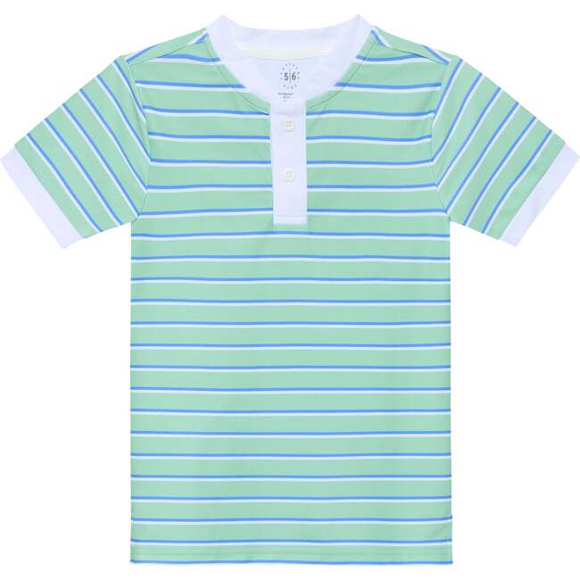 Boys Blade Shirt, Palm Green Baseline