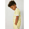 Boys Blade Shirt, Lemon Stripe - Polo Shirts - 2 - thumbnail
