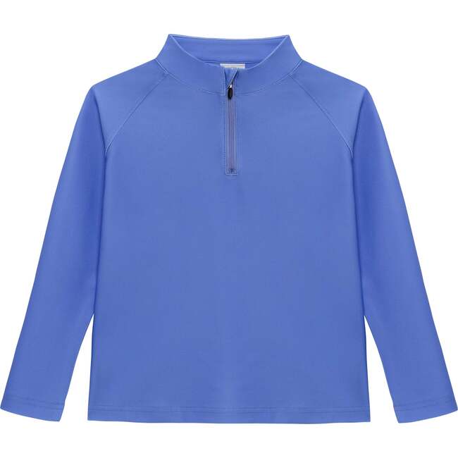 Boys Half Zip, Sky Blue