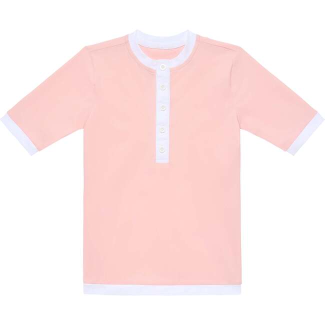 Girls Henley Top, Pink