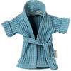 Bathrobe - Dusty Blue, Dad/Mum Mouse - Doll Accessories - 1 - thumbnail