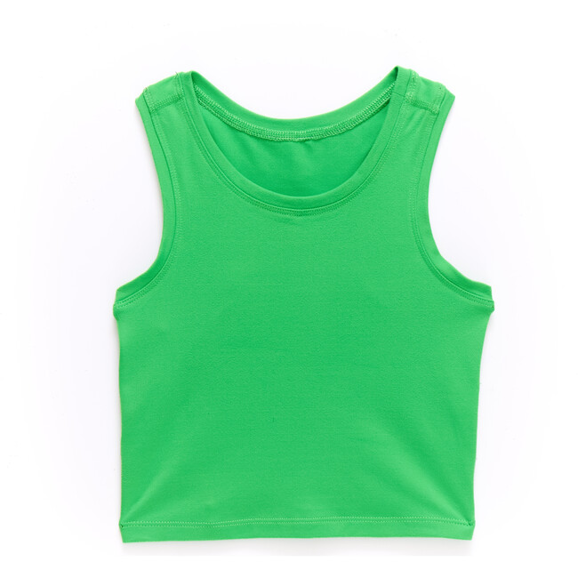 Tween TLC Crop Top In Green