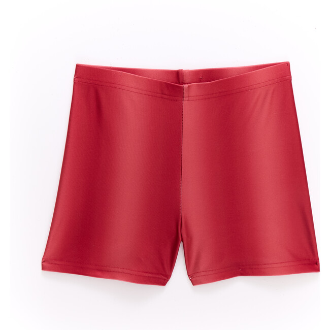 Tween Shorts In Red Ombre