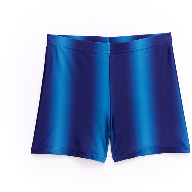 Tween Shorts In Blue Ombre