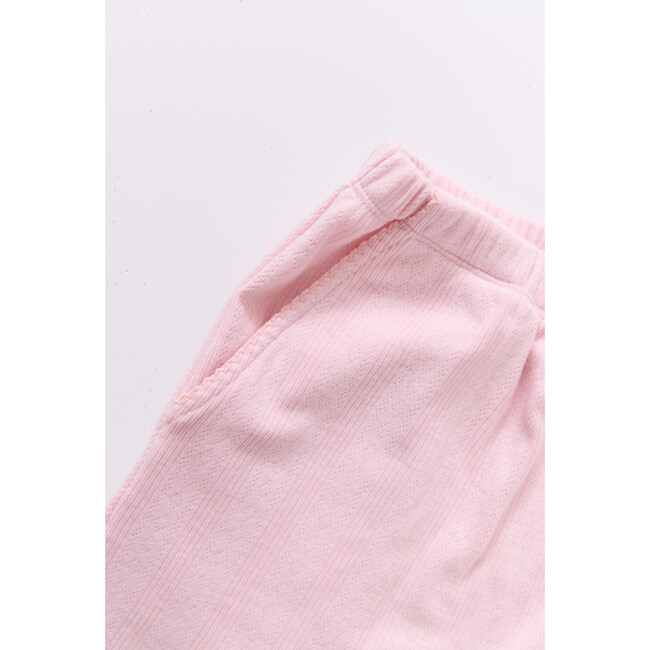 Tween Pointelle Short In Peony Pink