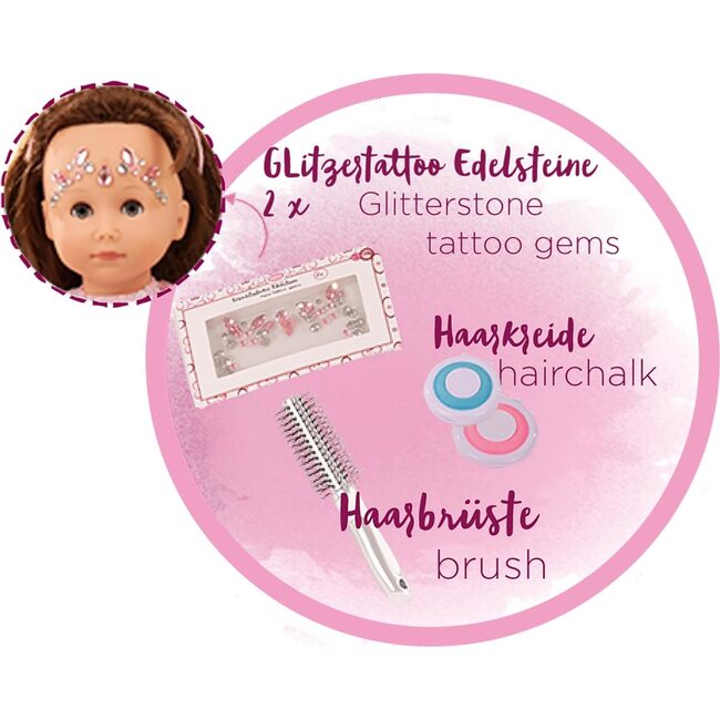 Götz  x Maisonette Exclusive Princess Chloe with Plush Horse, 14 Piece Set - Dolls - 7