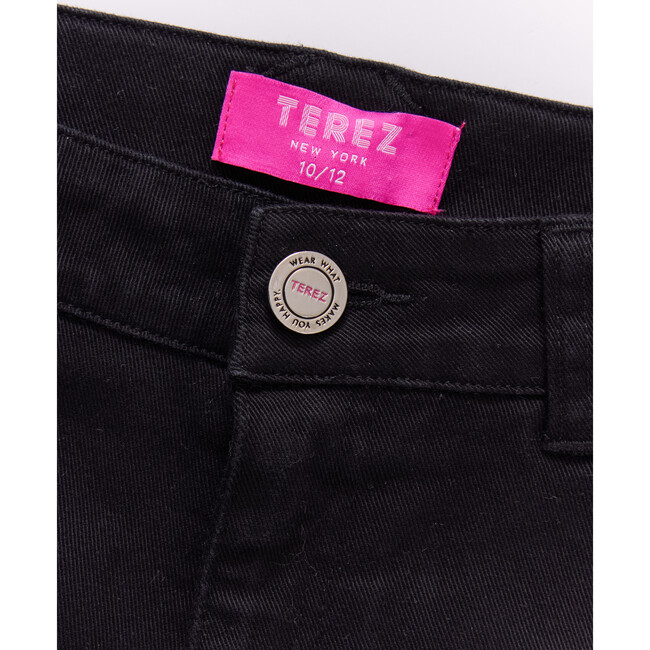 Tween Twill Stud Short In Black - Shorts - 3