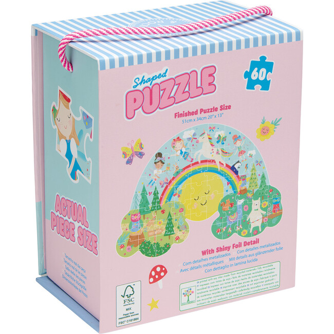 Rainbow Fairy 60pc Shaped Puzzle - Puzzles - 3