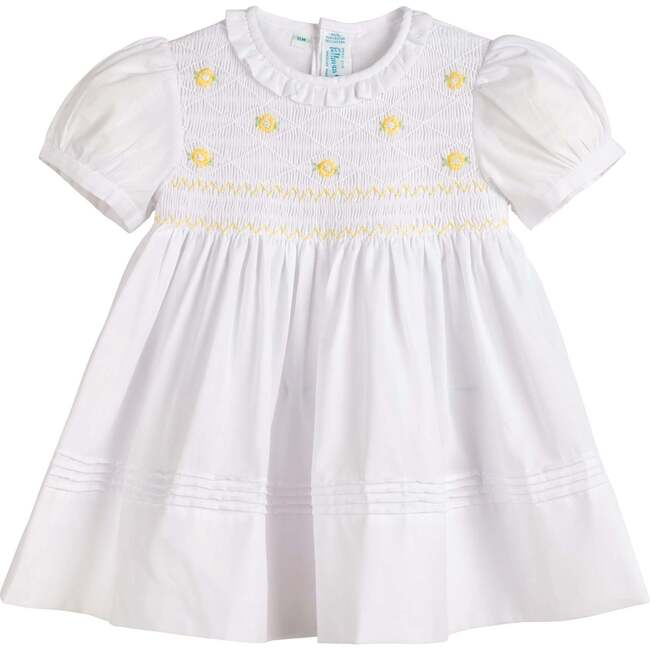 The Classic Daisy Dress White