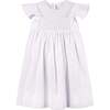 White Elegant Smocked Wedding Dress White - Dresses - 1 - thumbnail