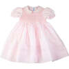 Smocked Rosebud Dress White - Dresses - 2 - thumbnail