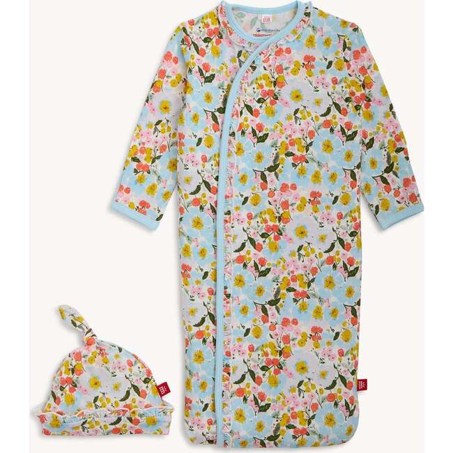 Seraphina Modal Magnetic Gown + Hat Set With Ruffles