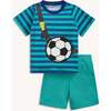 Fidget S/S Tee + Short Set, Soccer Bag - Mixed Apparel Set - 1 - thumbnail