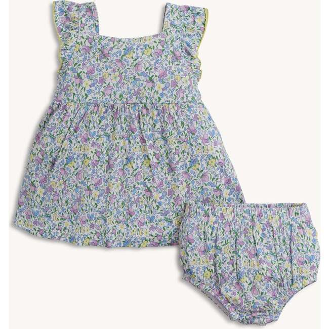 Lavinia Modal Ruffle Sleeve Drs W Bloomer