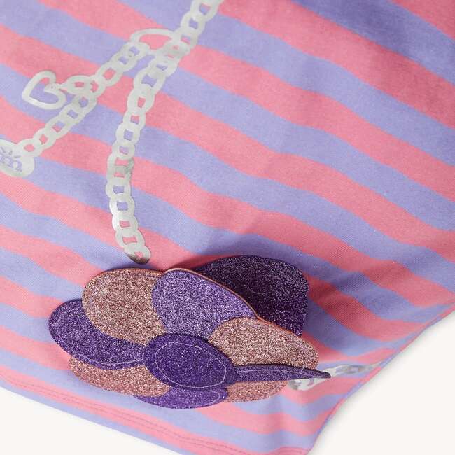 Fidget S/S Tee + Short Set Flower