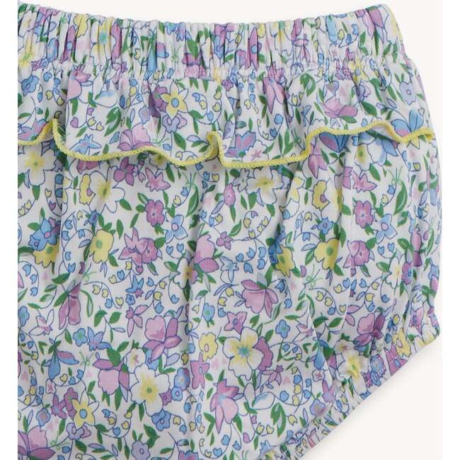 Lavinia Modal Ruffle Sleeve Drs W Bloomer