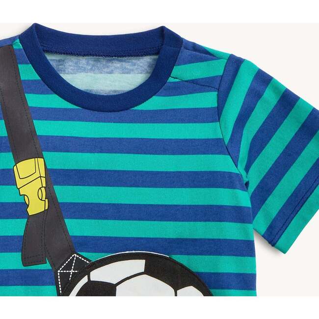 Fidget S/S Tee + Short Set, Soccer Bag - Mixed Apparel Set - 3