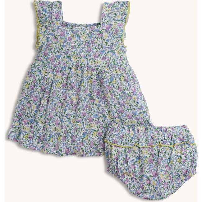 Lavinia Modal Ruffle Sleeve Drs W Bloomer - Dresses - 3