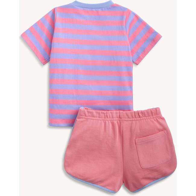 Fidget S/S Tee + Short Set Flower - Mixed Apparel Set - 4