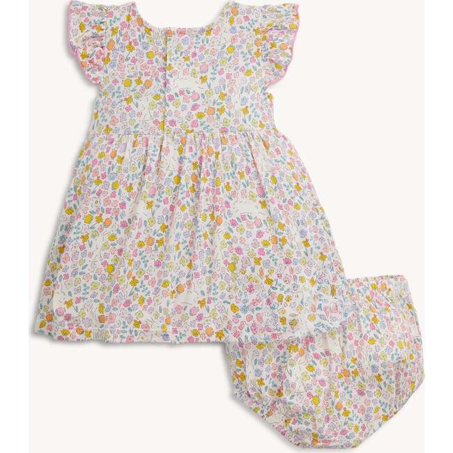 Bunny Blossom Modal Flutter Sleeve Drs W Bloomer - Dresses - 4