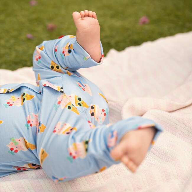 Melt Gala Modal Magnetic Convertible Coverall - Footie Pajamas - 3