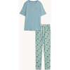 Gopher It Modal Men Short Sleeve Jogget Pj Set - Pajamas - 1 - thumbnail