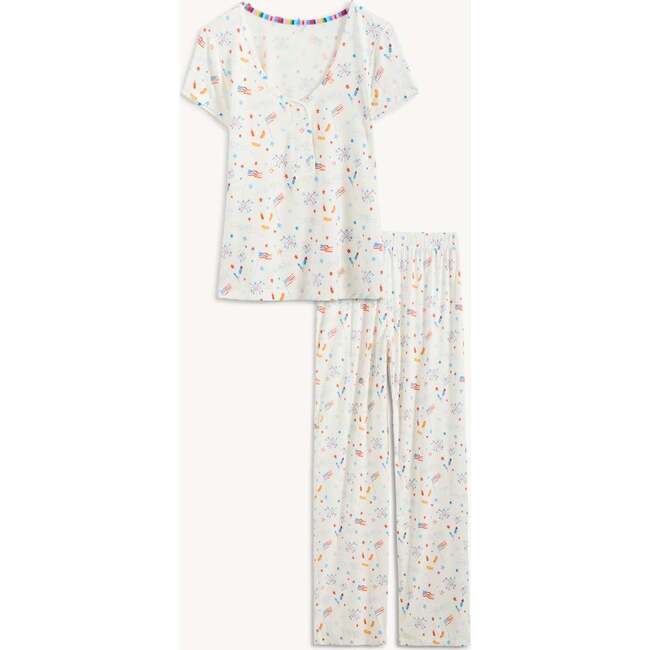 Usa 250 Modal Magnetic Women S/S Long Pants Pj