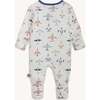 Just Plane Fun Modal Magnetic Convertible Coverall - Footie Pajamas - 3