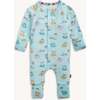 Raccoon Lagoon Modal Magnetic Convertible Coverall - Footie Pajamas - 2