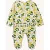 Simply The Zest Modal Magnetic Footie With Ruffles - Footie Pajamas - 2