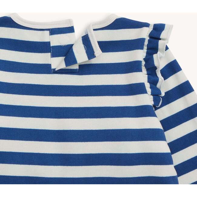 Fidget Pocket L/S Ruffle Dresss, Heart Pkt - Dresses - 3