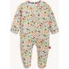 Honey Blossom Modal Magnetic Footie With Ruffles - Footie Pajamas - 1 - thumbnail