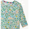 Bunny Garden Modal Magnetic Convertible Coverall - Footie Pajamas - 2