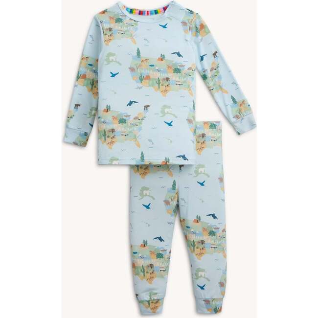 America The Beautiful Modal Mag L/S Long Pt Pj