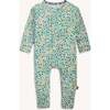 Bunny Garden Modal Magnetic Convertible Coverall - Footie Pajamas - 4
